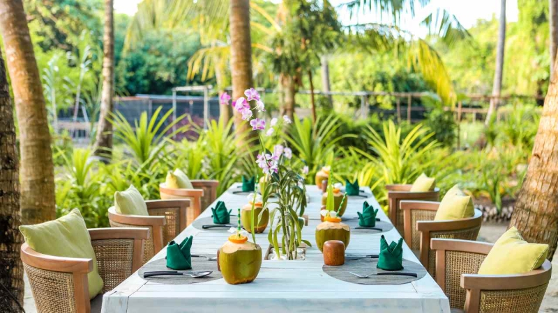 ORGANIC GARDEN DINING